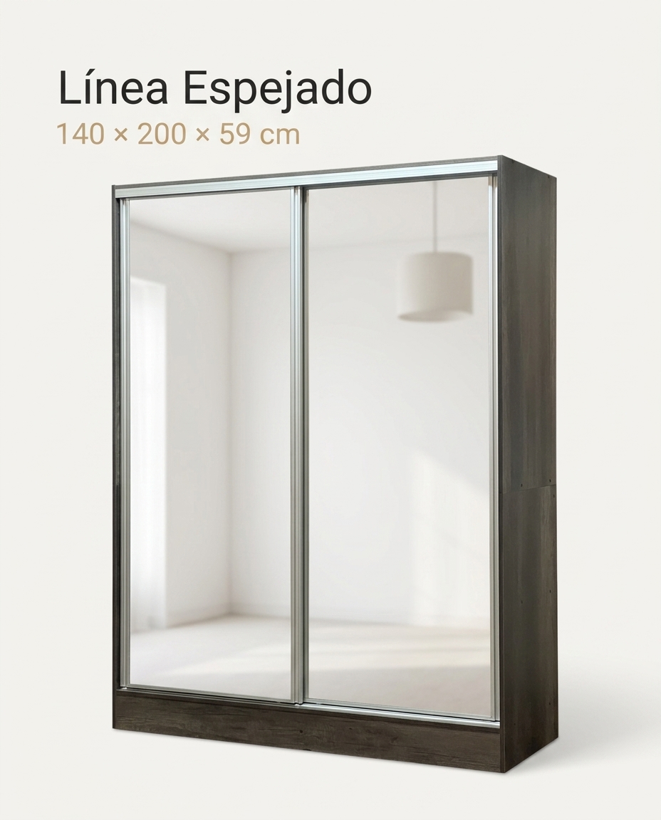 Placard L&iacute;nea Espejado &mdash; estilo que organiza.