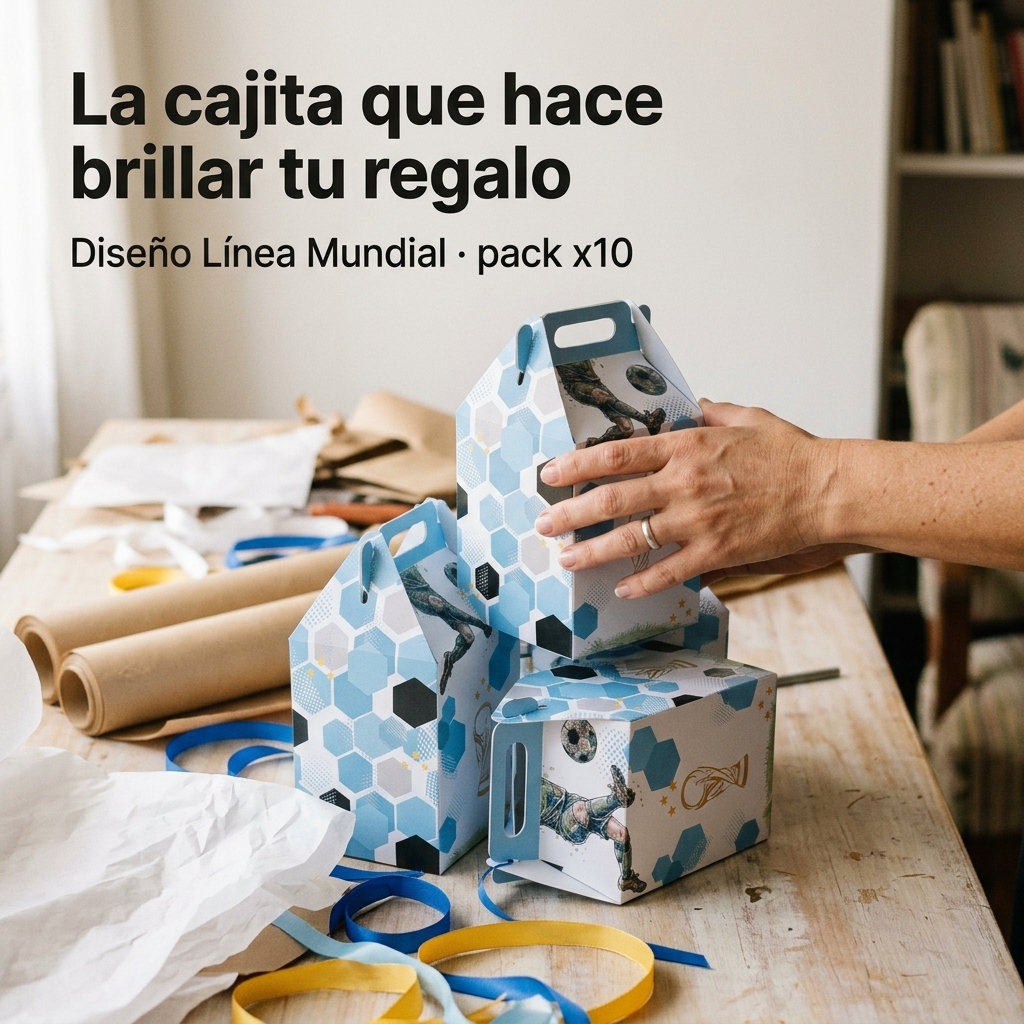 Cajita Feliz Línea Mundial pack x10