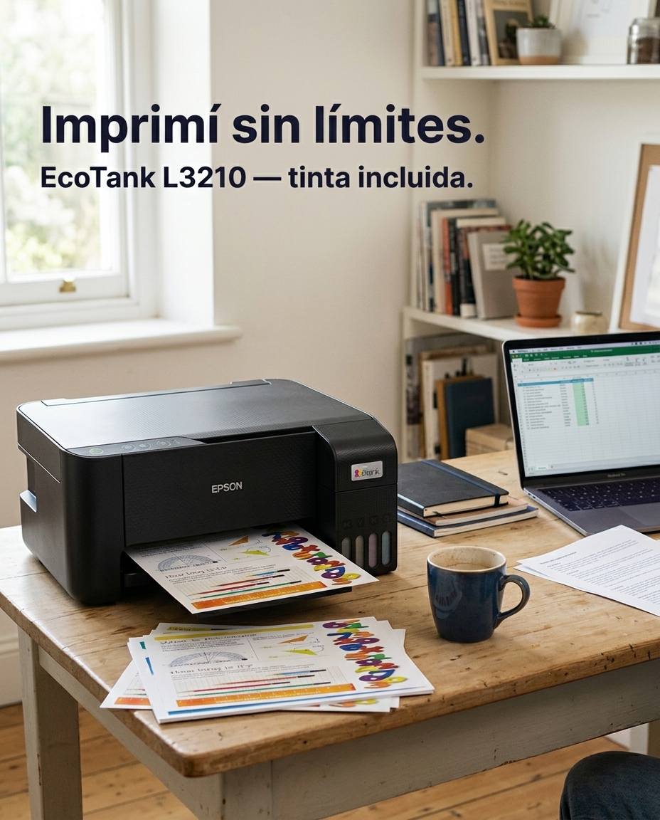 Imprim&iacute;, copi&aacute; y escane&aacute; sin parar