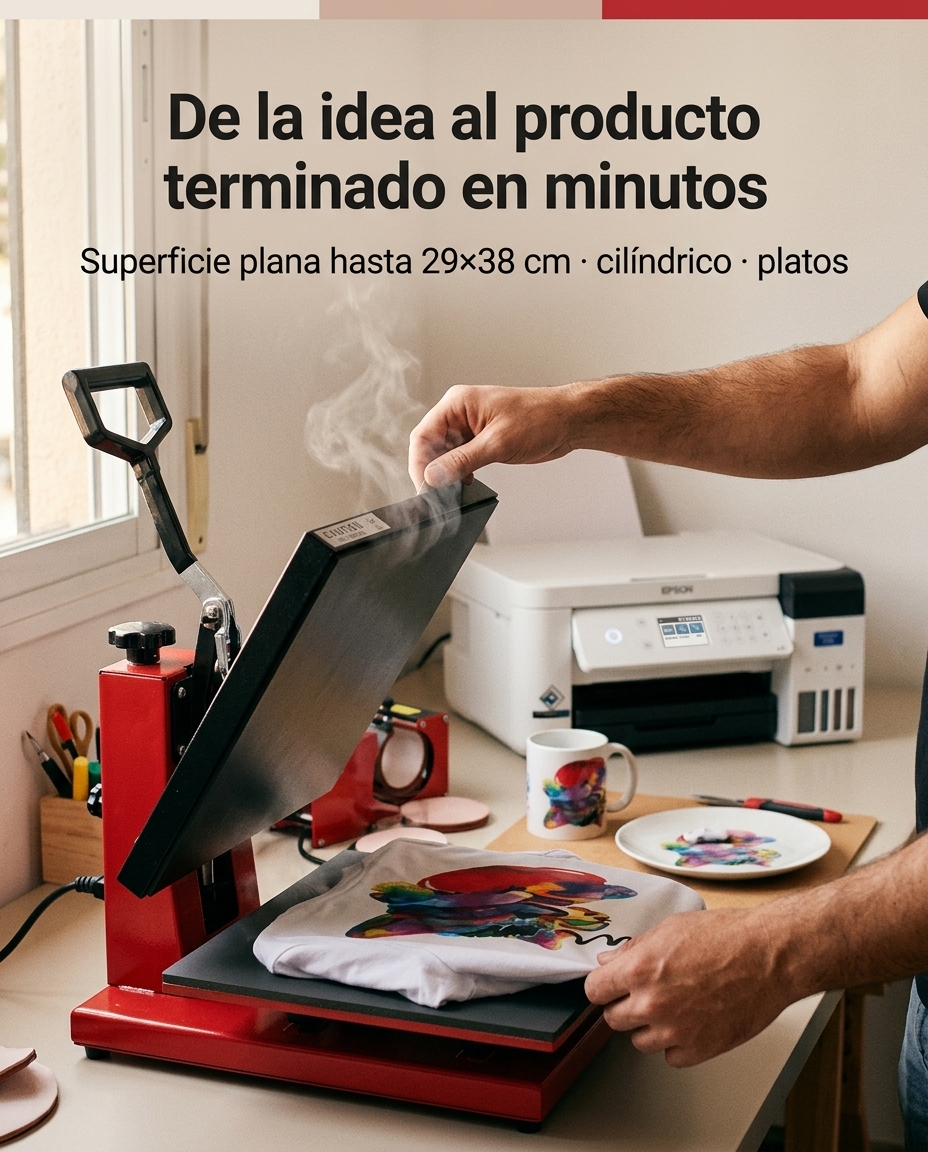 De la idea al producto terminado en minutos