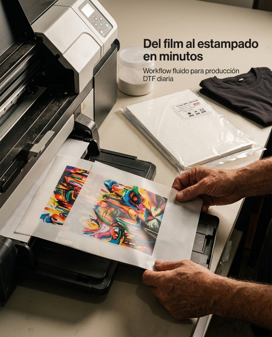 Del film al estampado en minutos