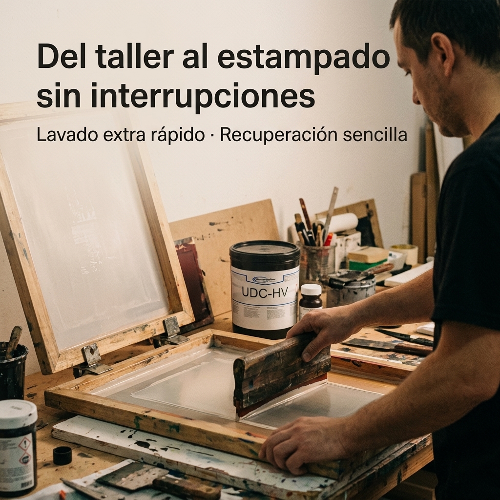 Del taller al estampado sin interrupciones