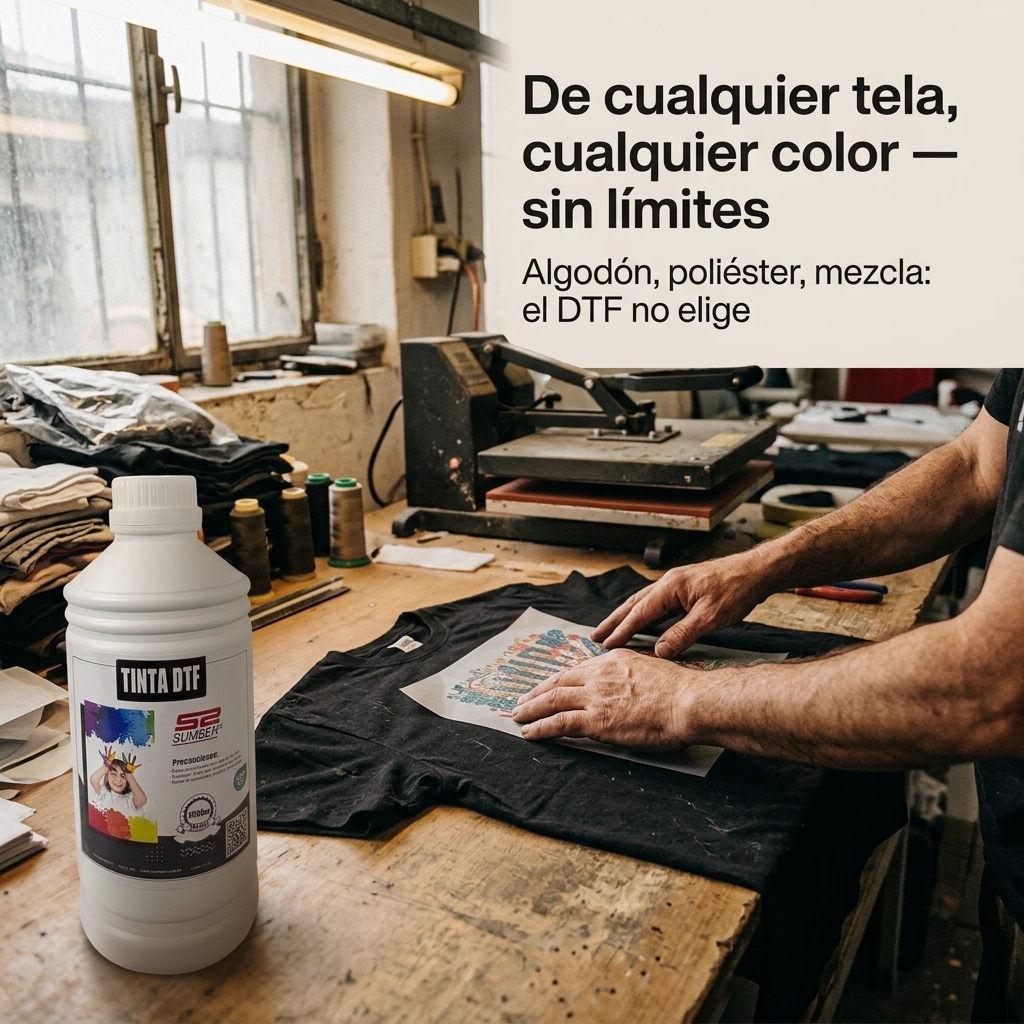 De cualquier tela, cualquier color — sin límites