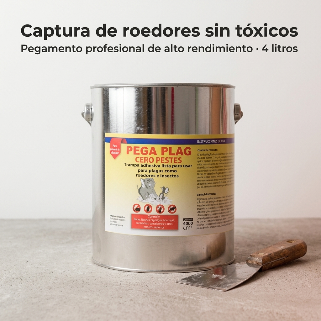 Captura de roedores sin tóxicos