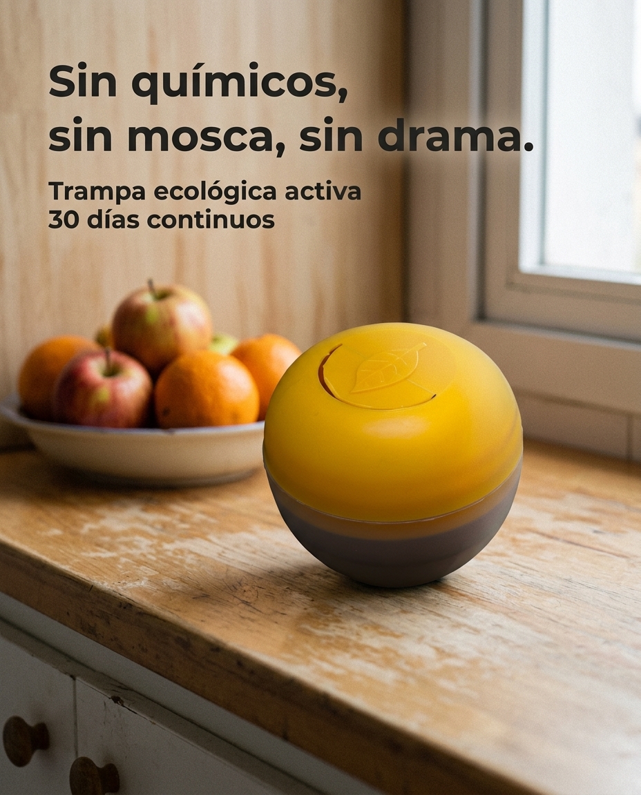 Sin químicos, sin mosca, sin drama.