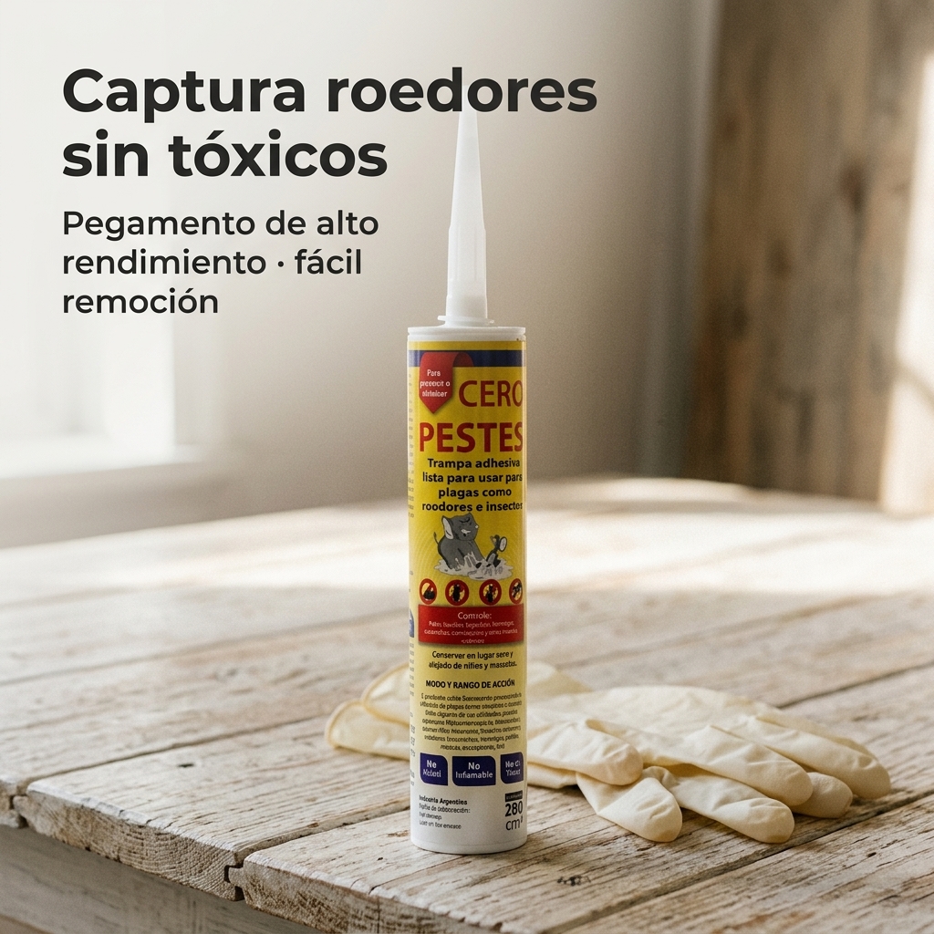 Captura roedores sin tóxicos
