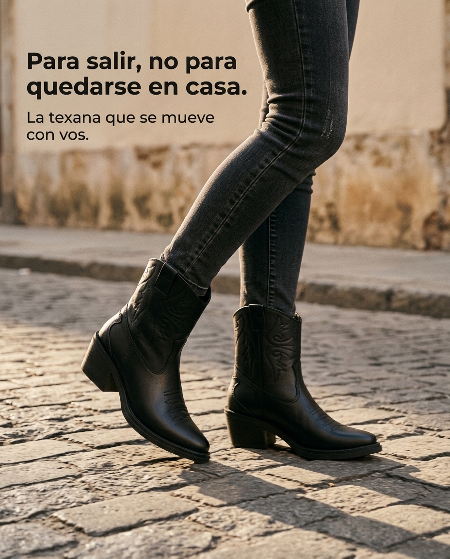 Botas Milan combinadas en un look para salir
