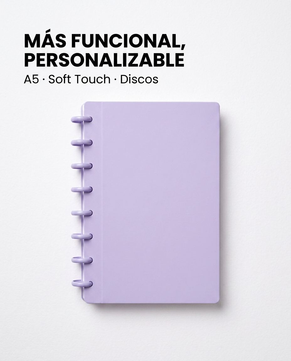 Tu cuaderno A5. Tu sistema, tus reglas.