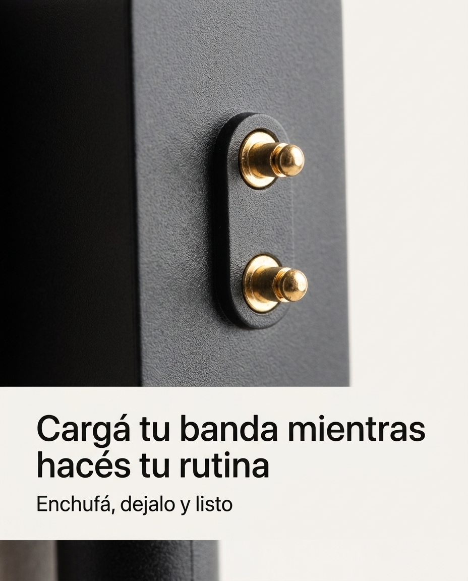 Cargá tu banda mientras hacés tu rutina