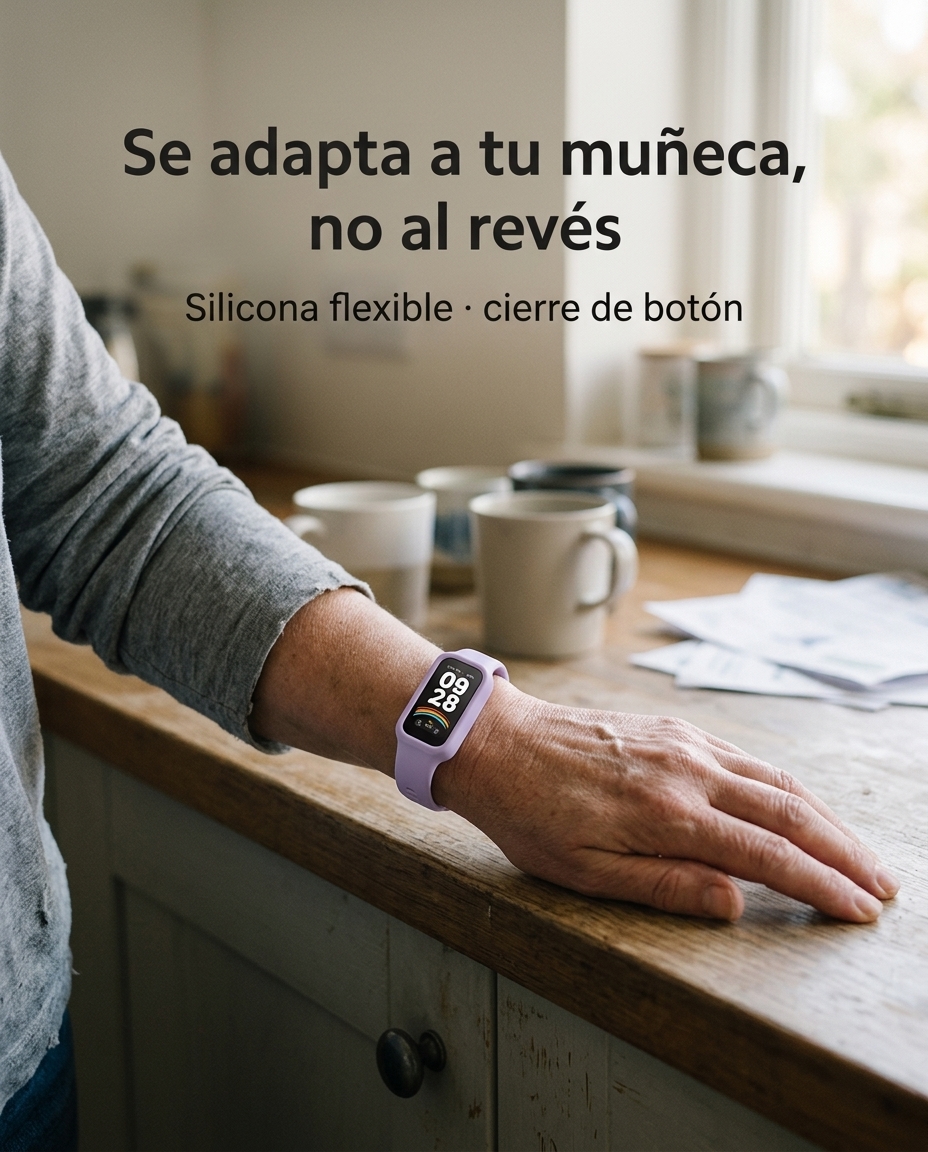 Detalle de la malla Miaband para Smart Band 9 Active