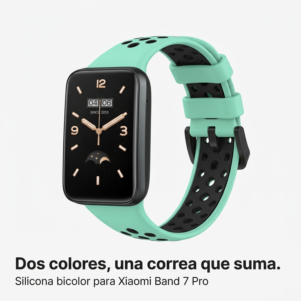 Dos colores, una correa que suma.