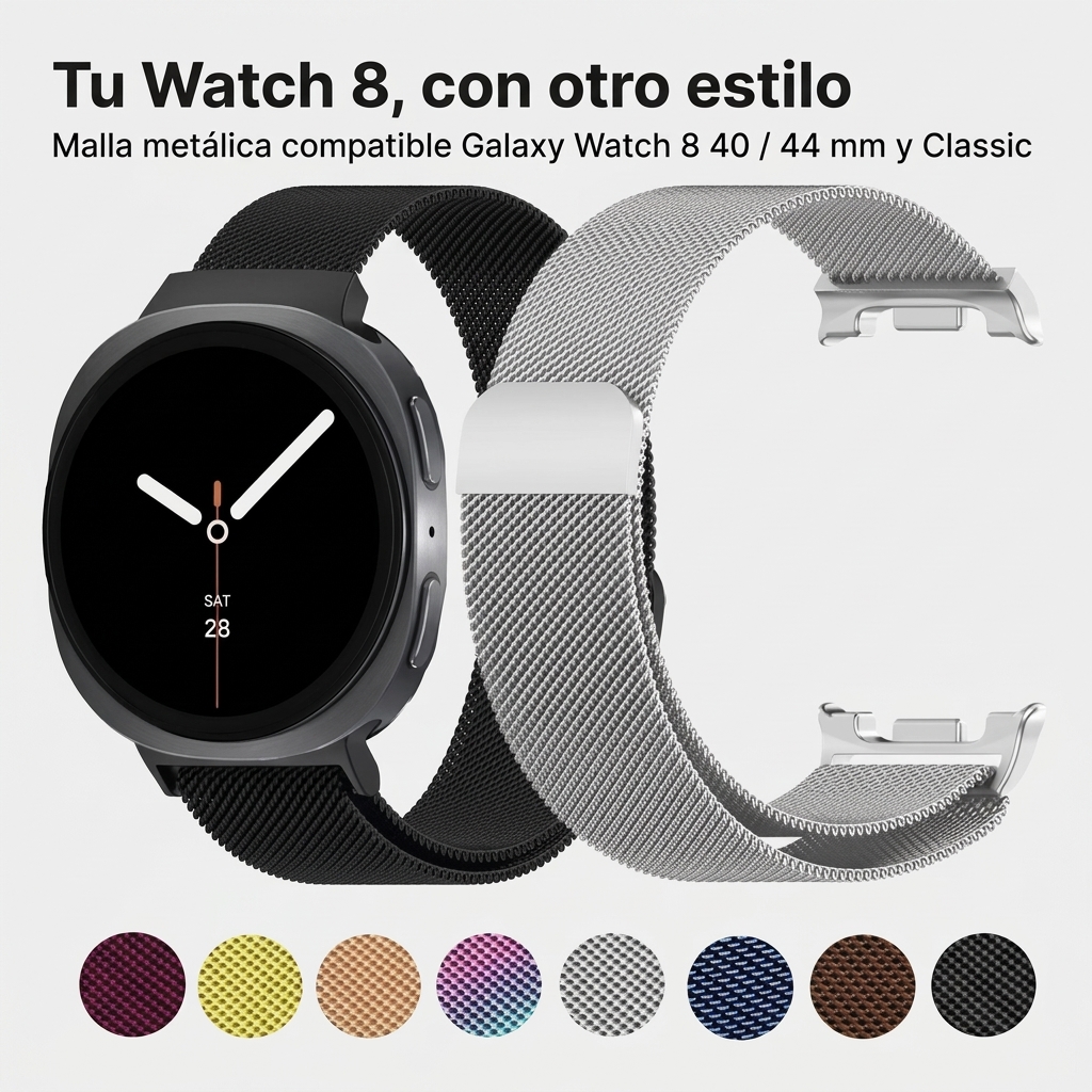 Tu Watch 8, con otro estilo