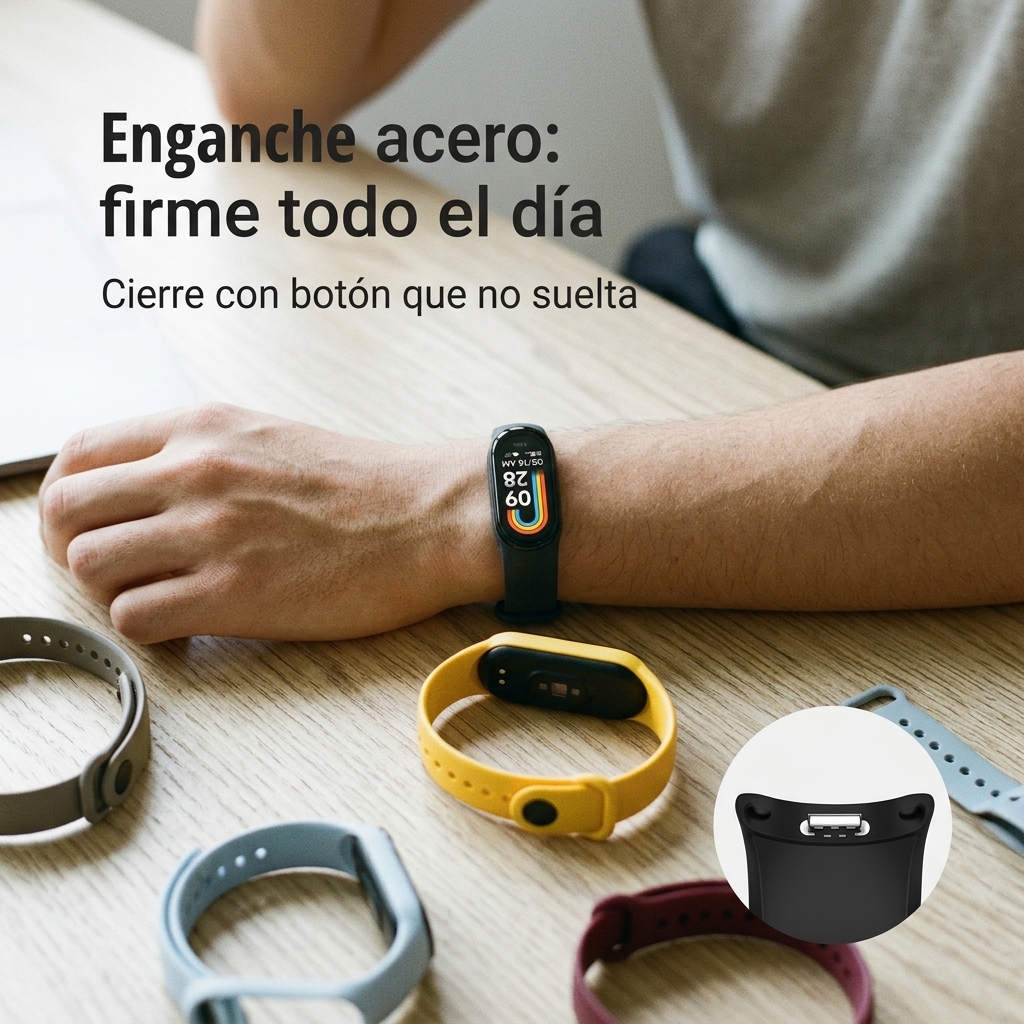 Enganche acero: firme todo el día