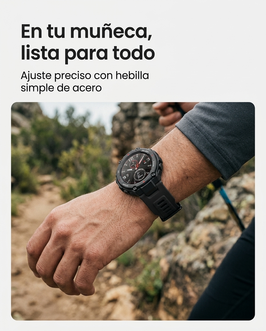 En tu muñeca, lista para todo