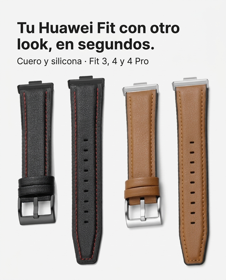 Tu Huawei Fit con otro look, en segundos.