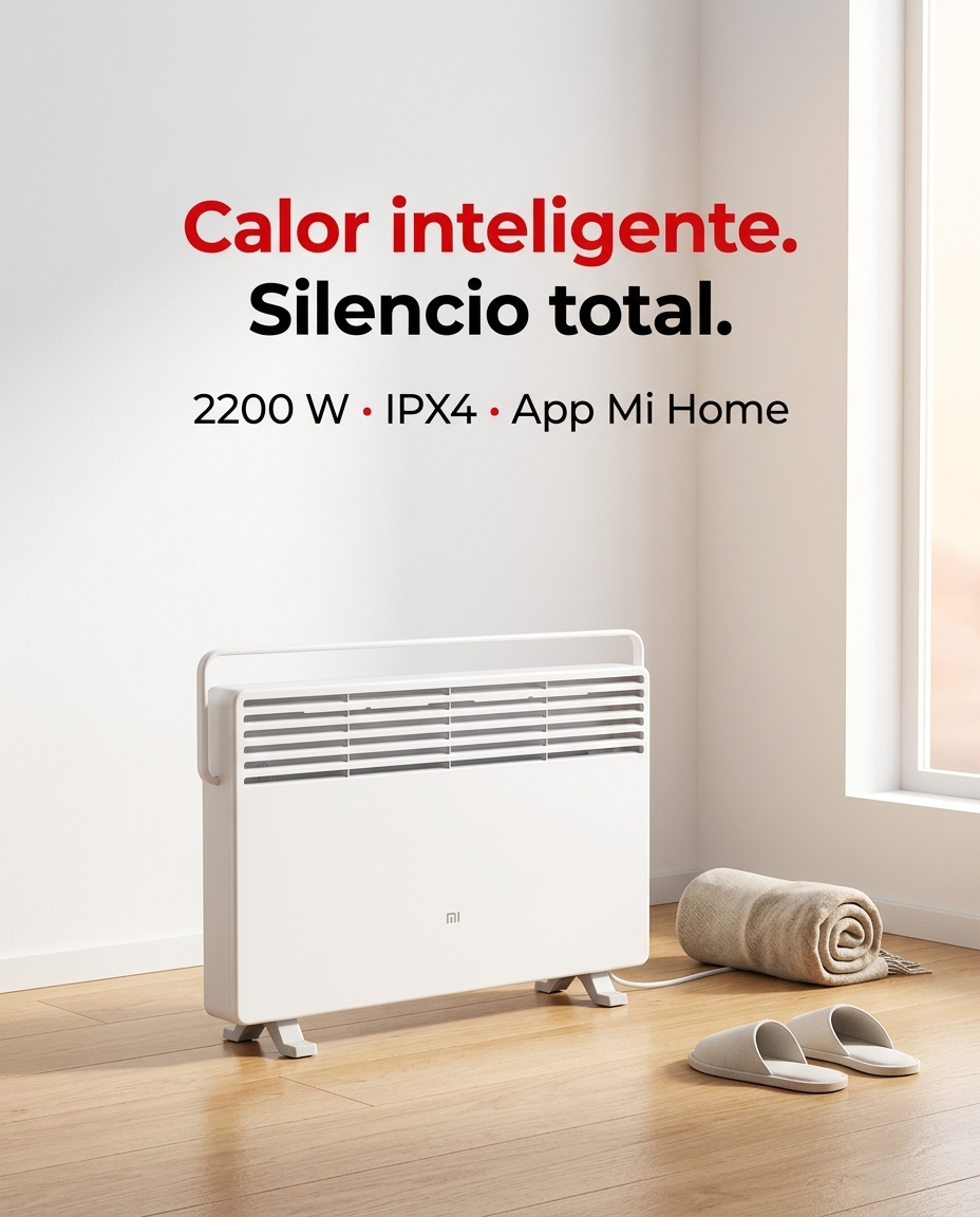 Calor inteligente. Silencio total.