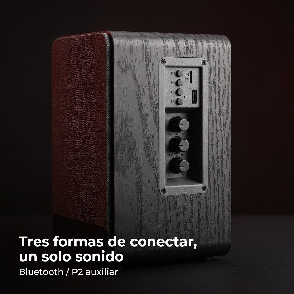 Tres formas de conectar, un solo sonido