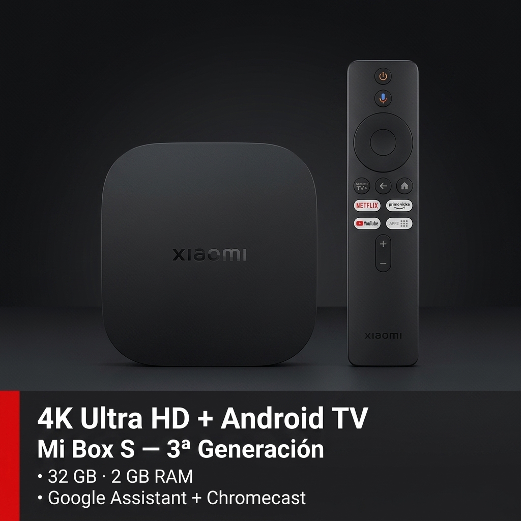 Tu TV de siempre, ahora en 4K con Android TV